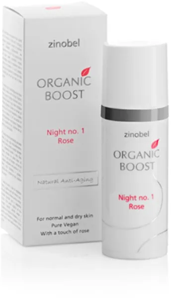 Organic Boost Night No. 1 Rose nattkrem (50 ml)